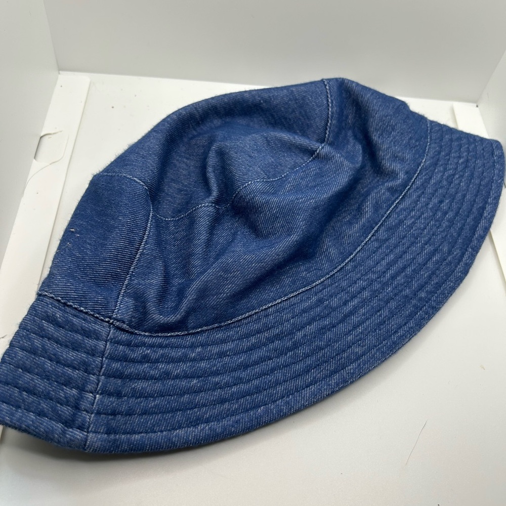 Sun and Stone denim bucket hat OS NWT - Picture 2 of 5